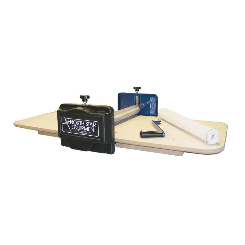 North Star Sirius CT-503 Benchtop Slab Roller, a compact and efficient slab roller ideal for creating even clay slabs, designed for tabletop use in small studios.